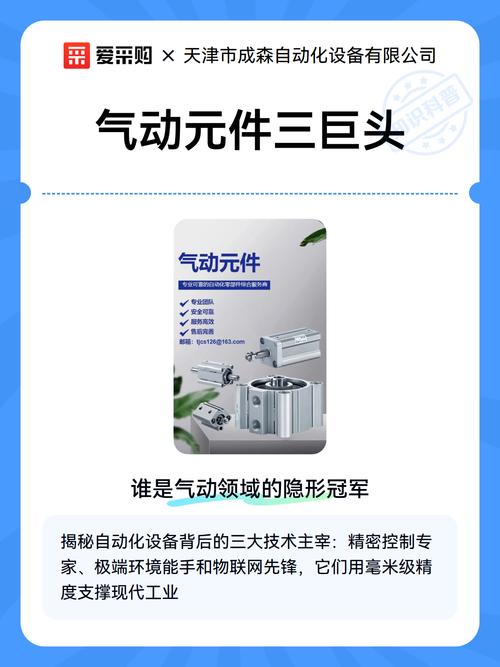 气动元件三巨头